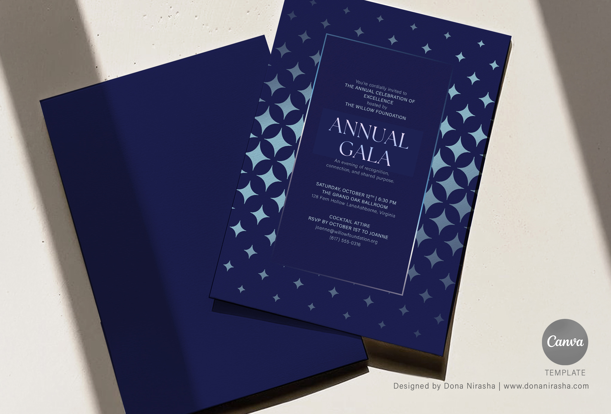 Gala | Get-together Canva Invitation Template - 35
