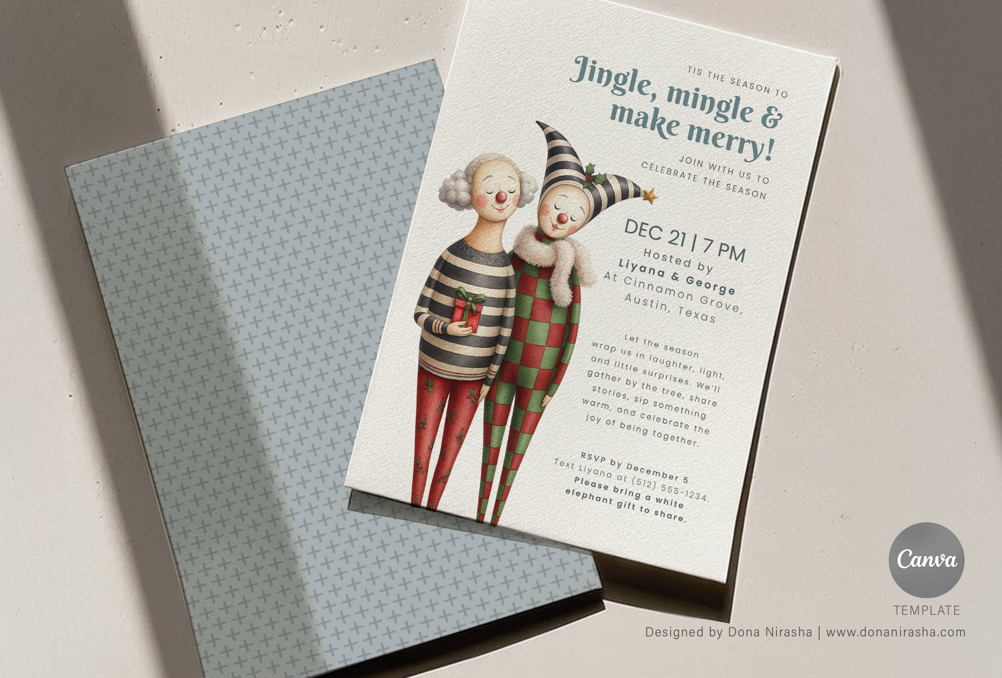 Christmas Invite Canva Temp - 24
