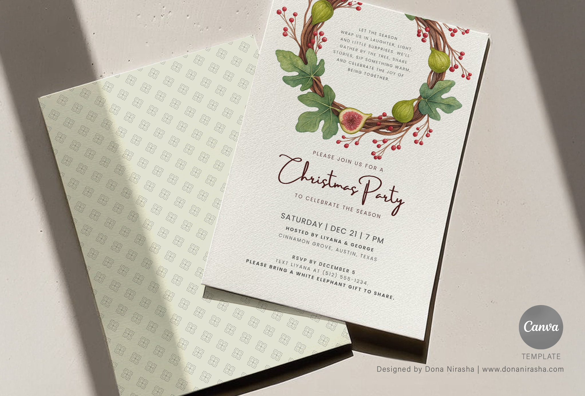 Christmas Invite Canva Temp - 23