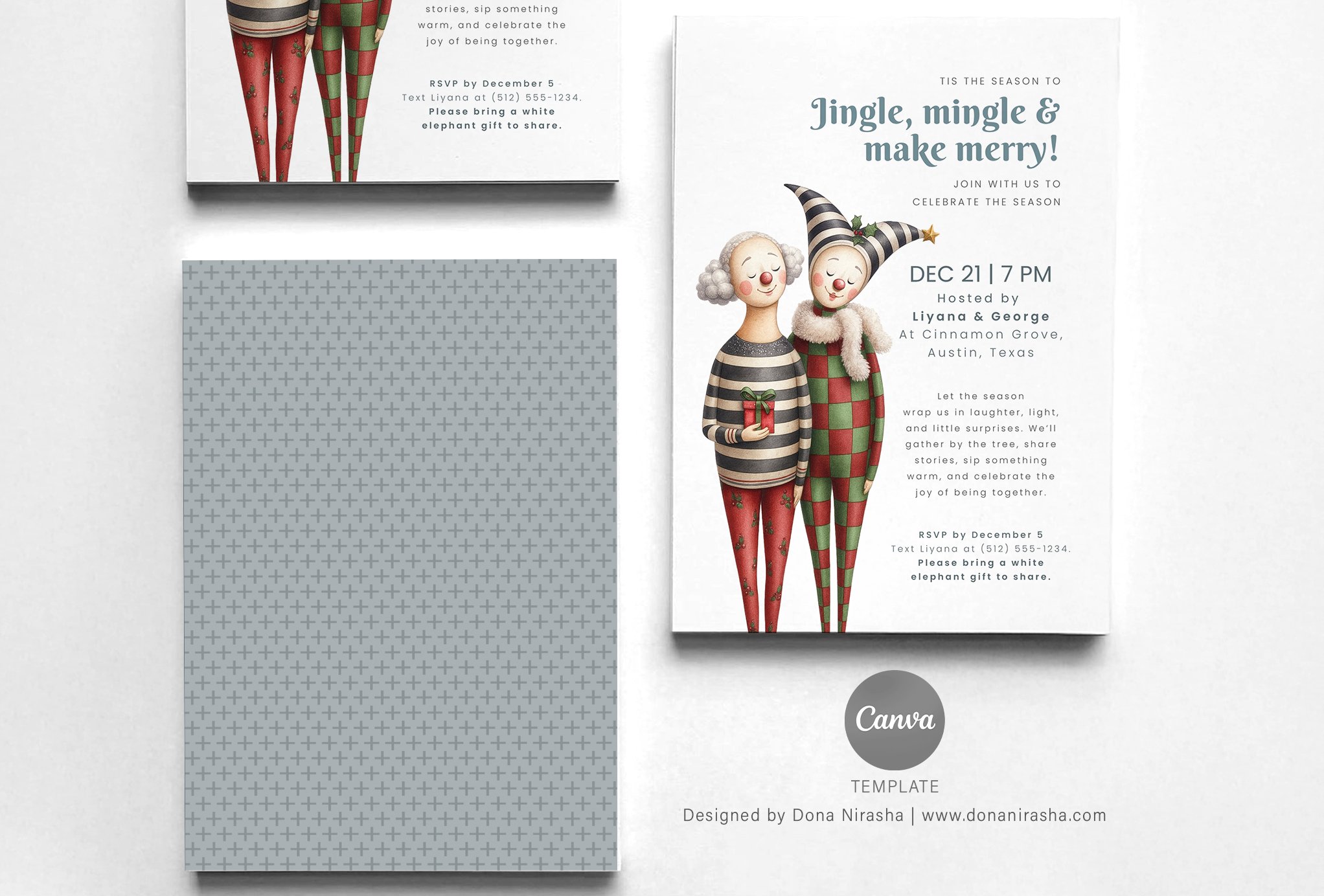 Christmas Invite Canva Temp - 24