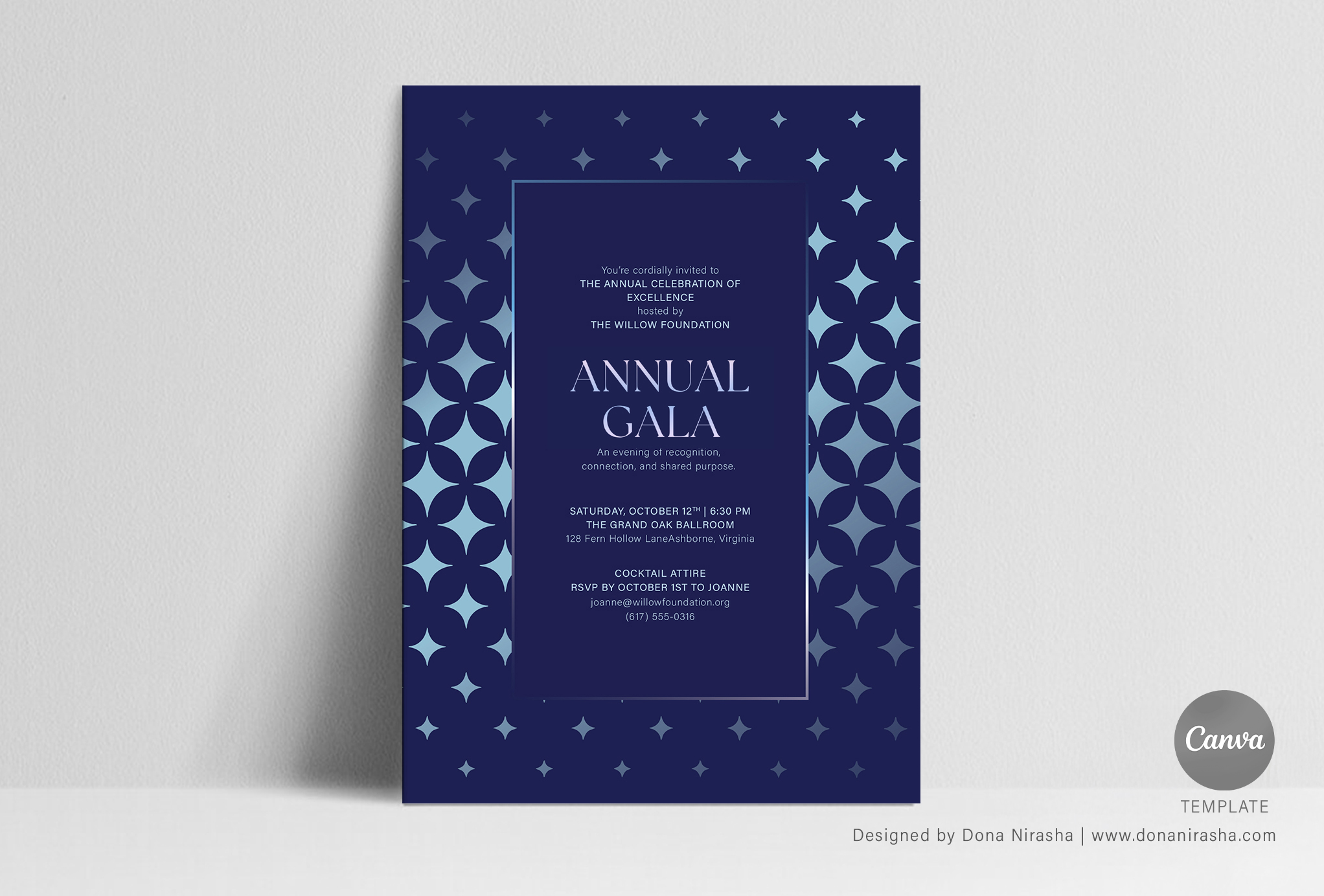 Gala | Get-together Canva Invitation Template - 35