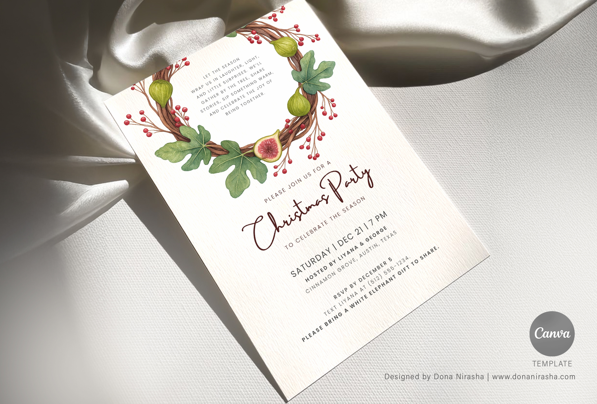 Christmas Invite Canva Temp - 23