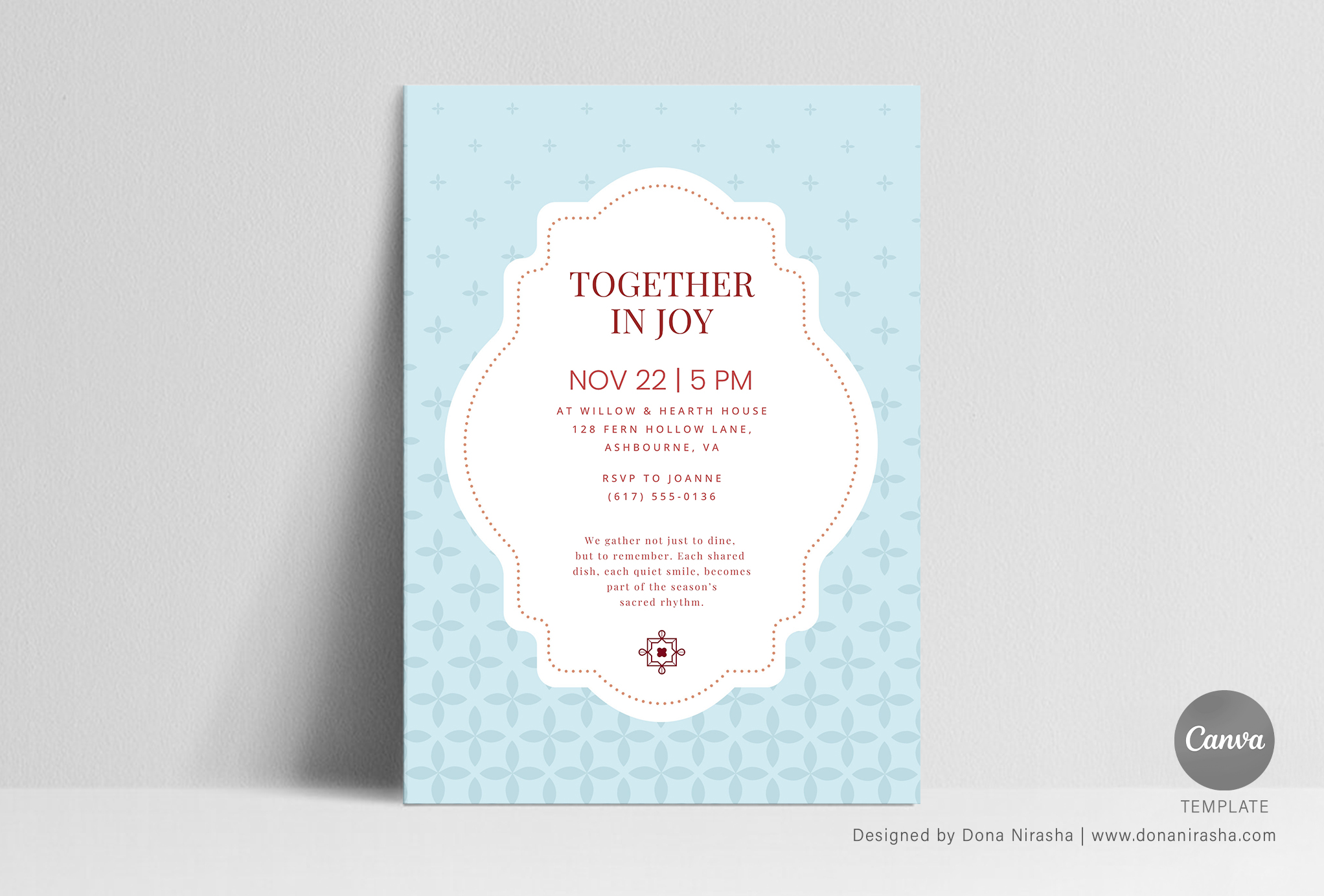 Get-together Canva Invitation Template - 33
