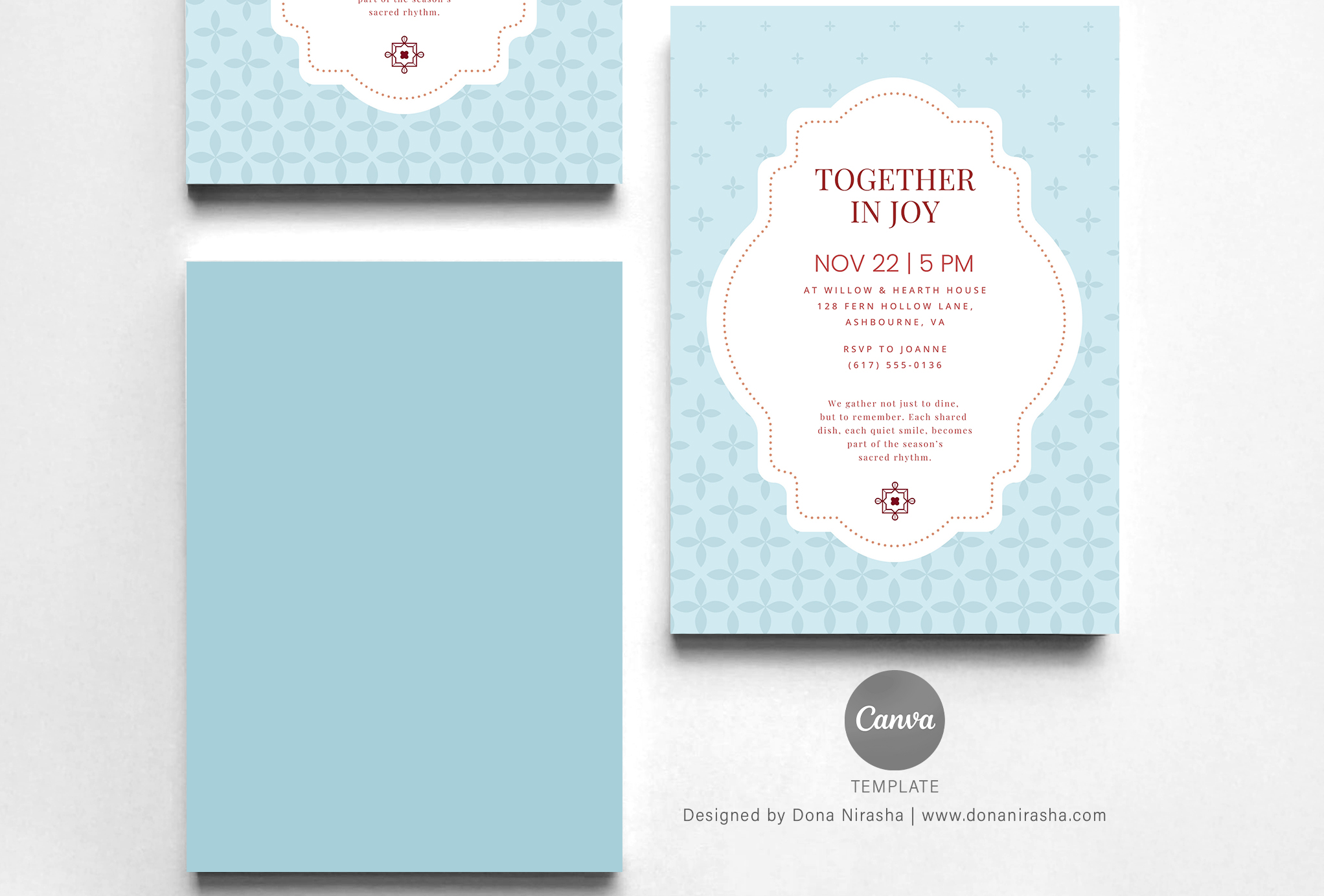 Get-together Canva Invitation Template - 33