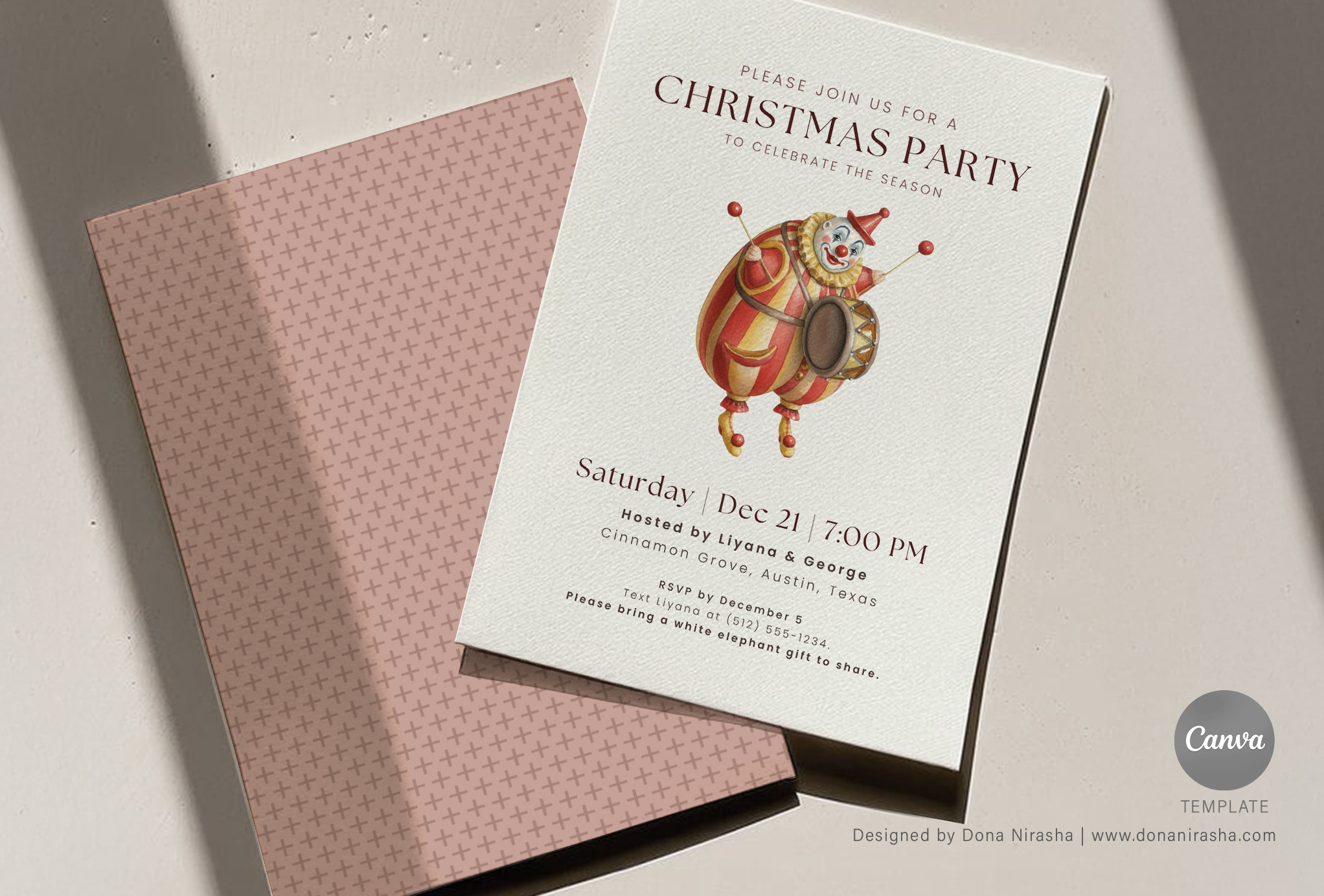 Christmas Invite Canva Temp - 26