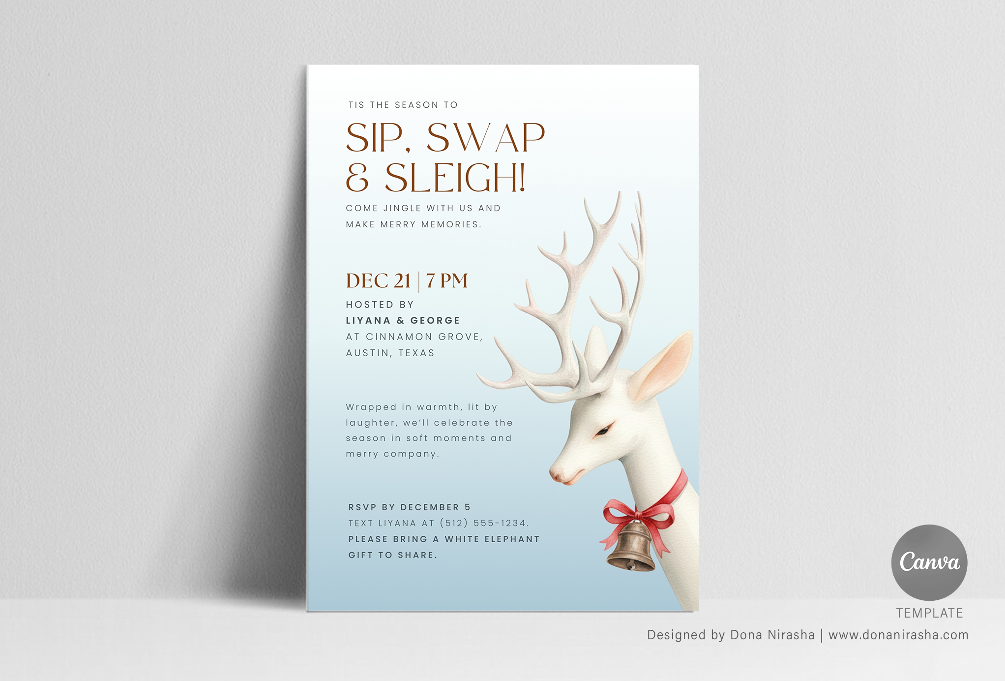 Christmas Invite Canva Temp - 25