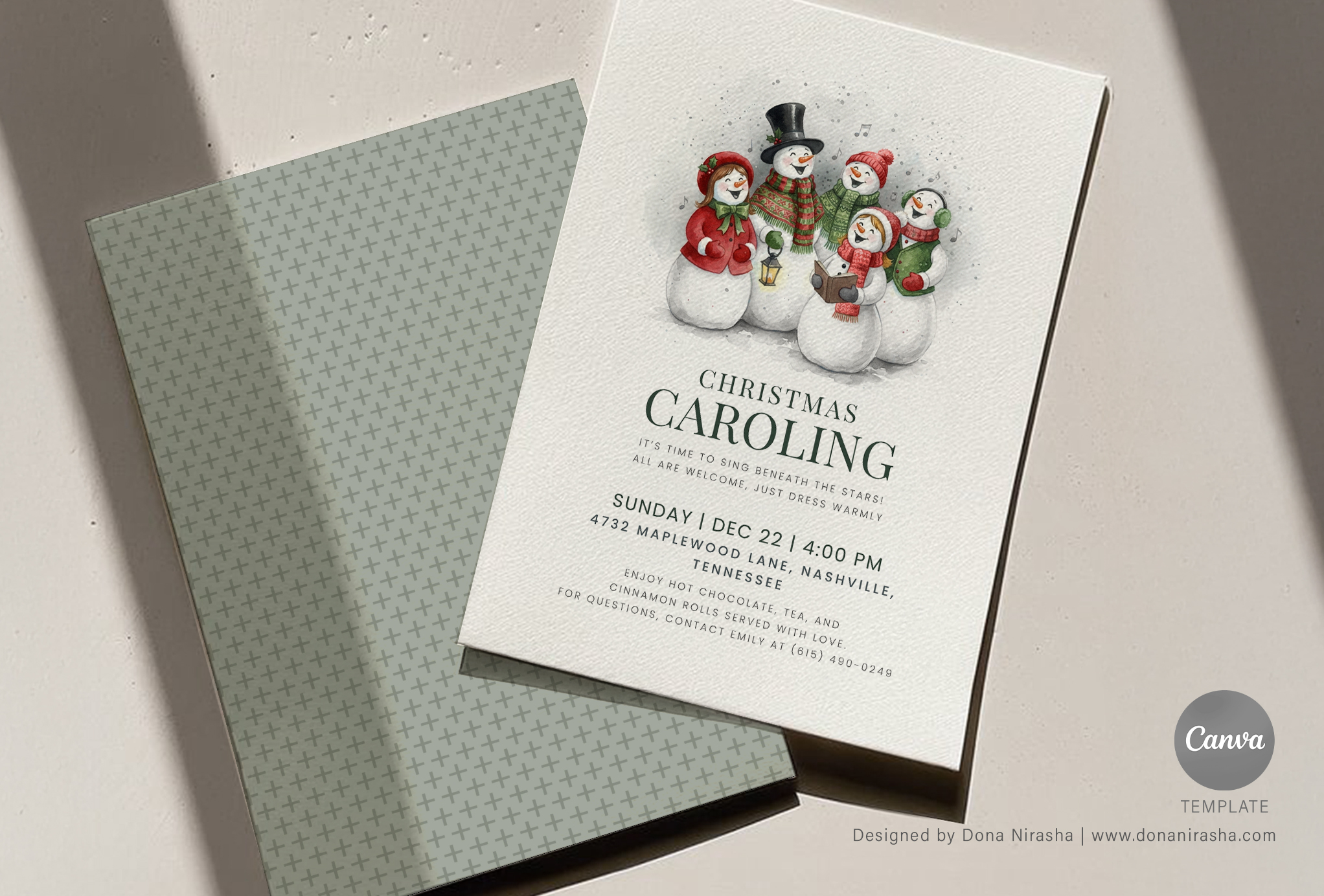 Christmas Invite Canva Temp - 29