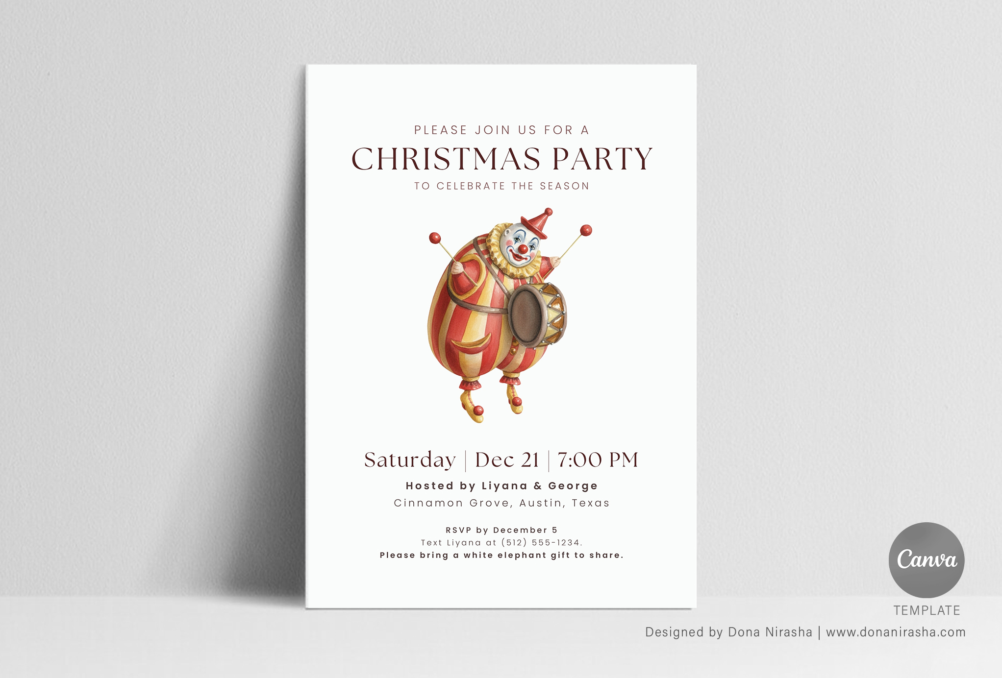 Christmas Invite Canva Temp - 26