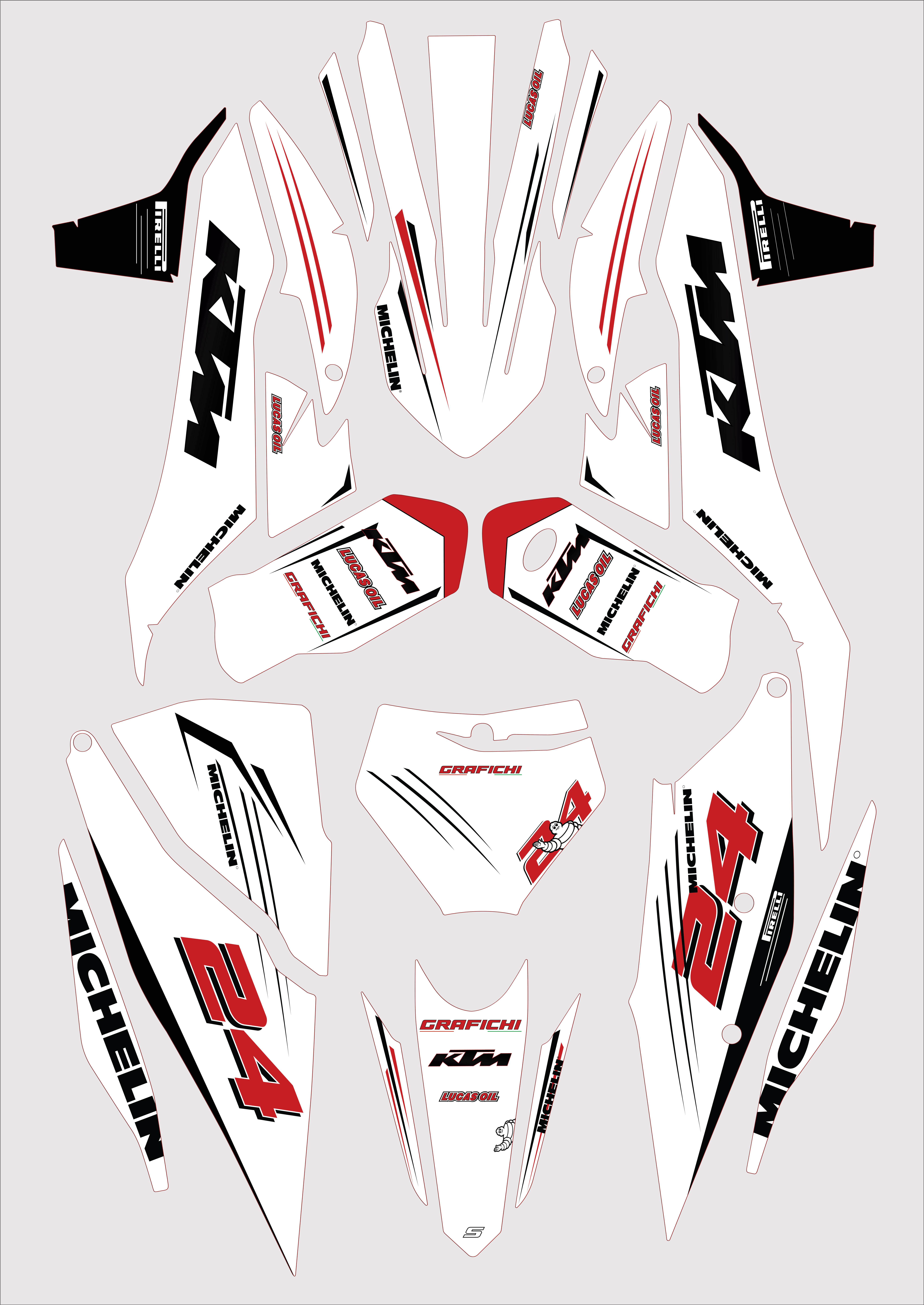 Graphic Kit KTM SX/ SX-F | 2019-2022 