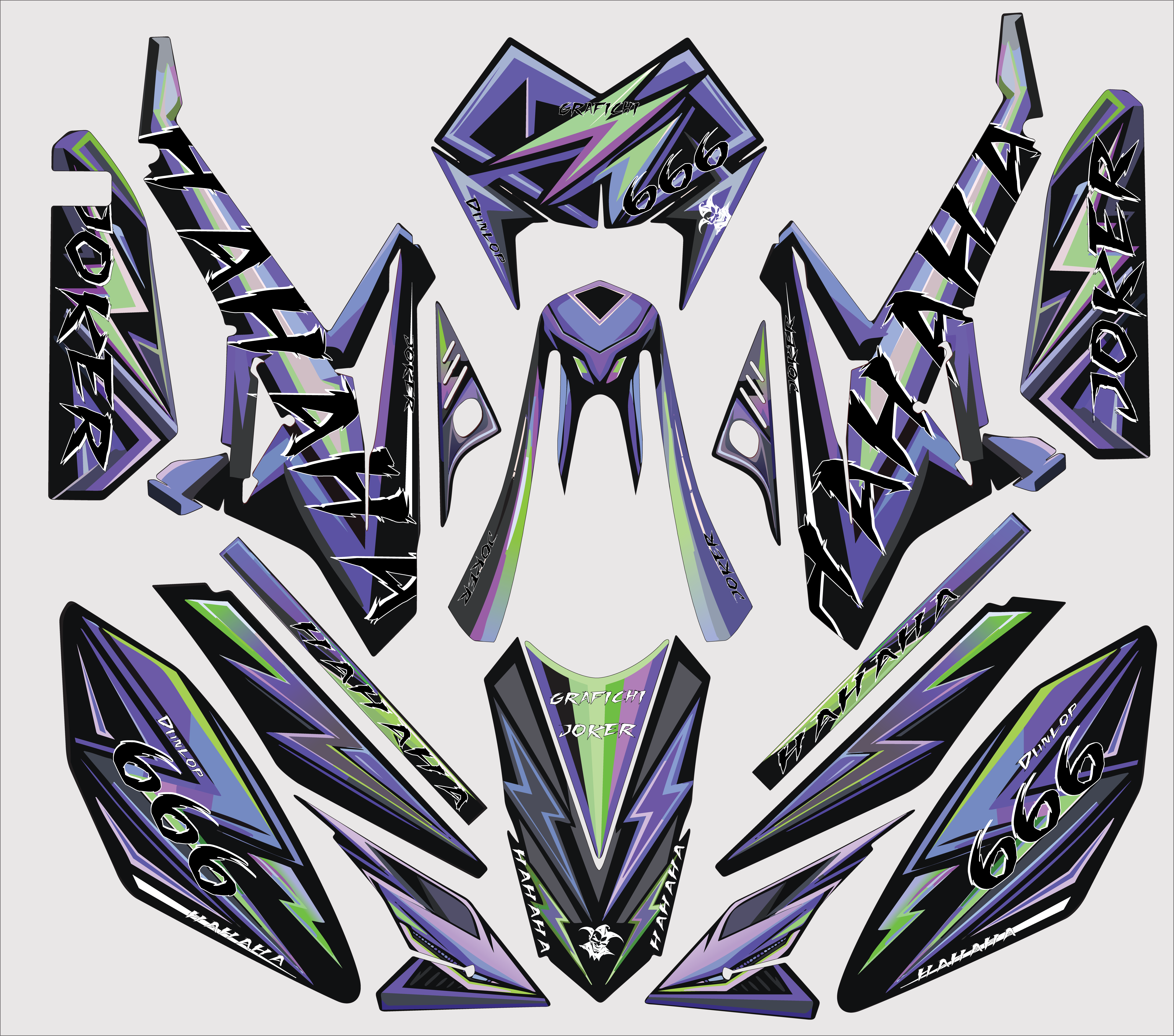 Joker Beta RR50 Graphic Kit | 2011-2020 