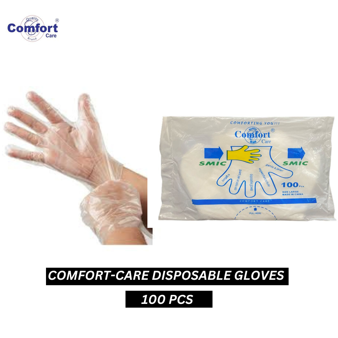 Comfort-Care Disposable Gloves 100 pcs