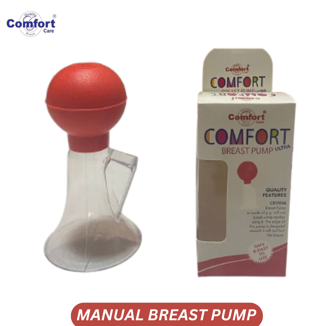 Comfort-Care Manual Breast Pump For Mother Breast-freeding Pack Of 3 