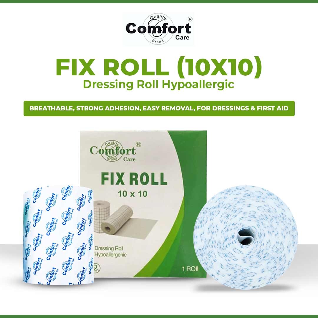 Dressing Fix Roll 10cm X 10M