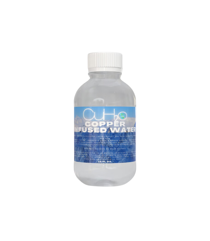 12 oz CuH₂O Copper Infused Drinking Water