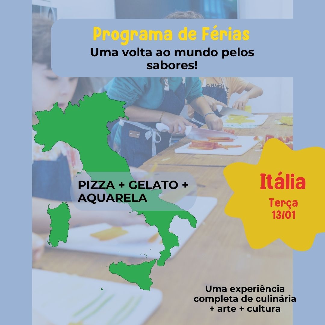 Programa de Férias – Dia de Itália