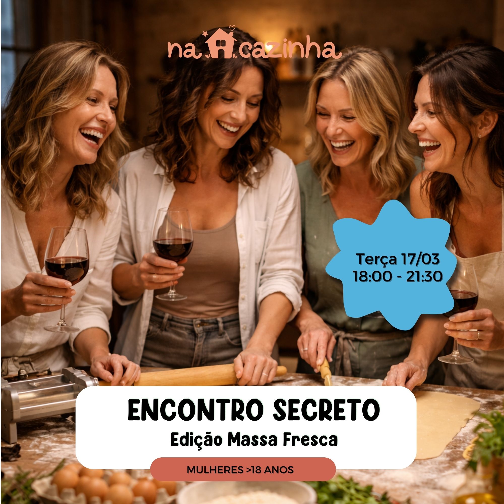 Encontro Secreto - Edição Massa Fresca - com a Chef Ana Federici