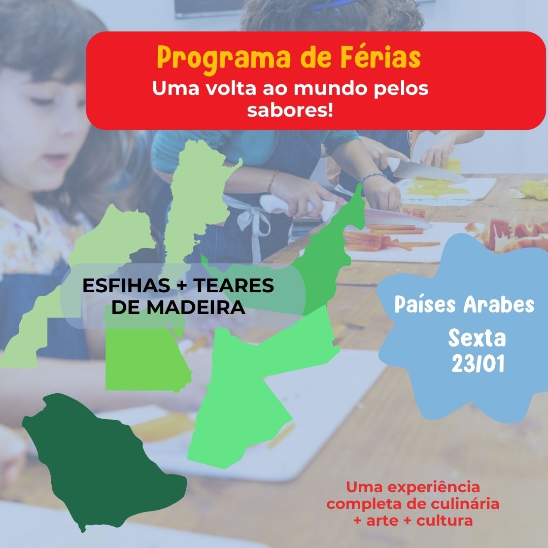 Programa de Férias – Dia de Países Árabes