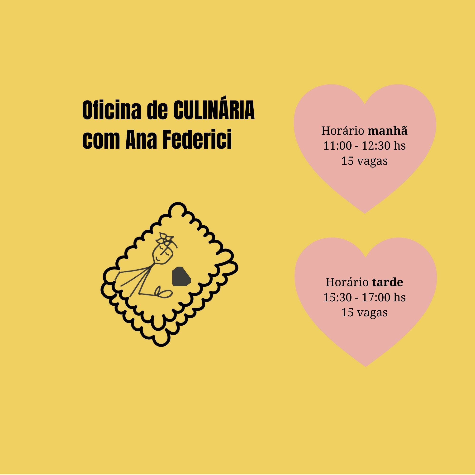 Oficina de BISCOITOS AMANTEIGADOS com Ana Federici