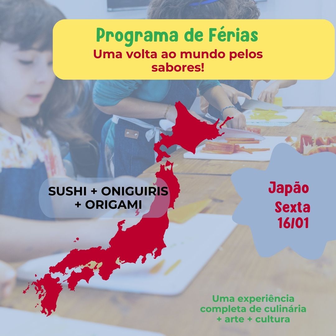 Programa de Férias – Dia de Japão