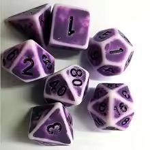 RPG dice set