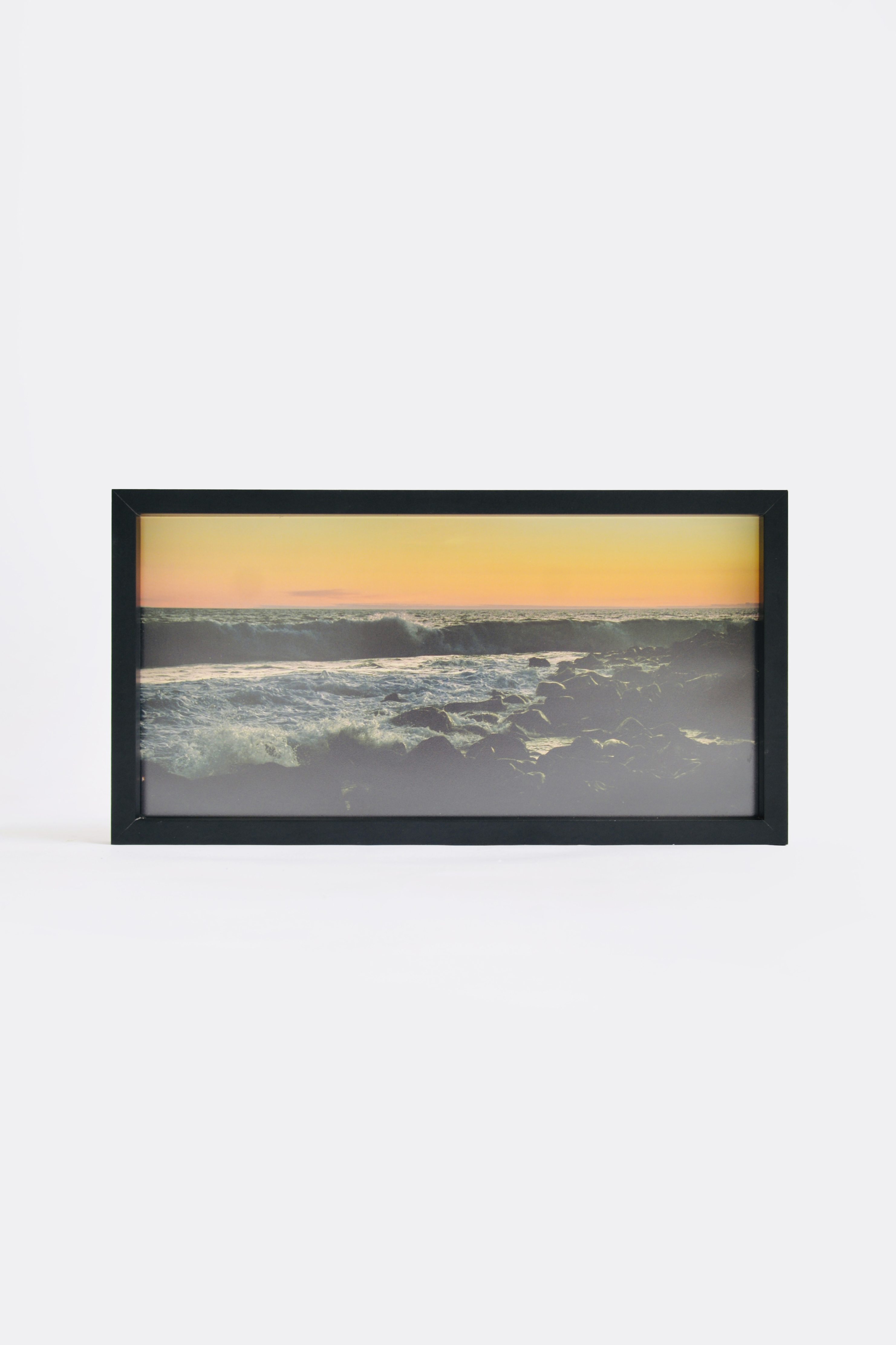 Díptico Atardecer con Lobos