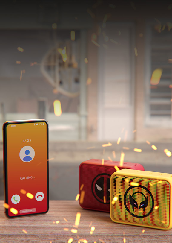 Klip Xtreme - Speaker - 2 Pack Deadpool Wolverine