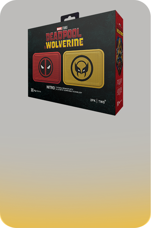 Klip Xtreme - Speaker - 2 Pack Deadpool Wolverine