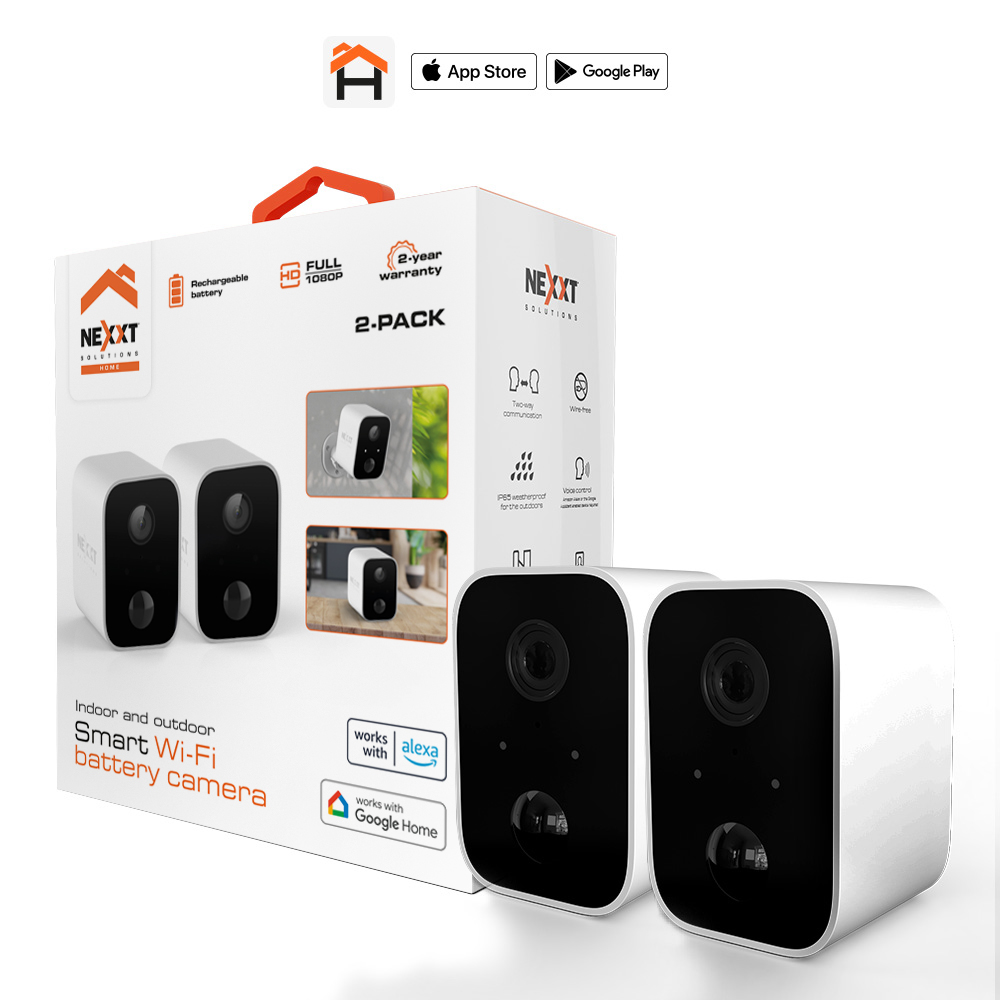 Nexxt - Smart Wi-Fi camera Indoor and outdoor