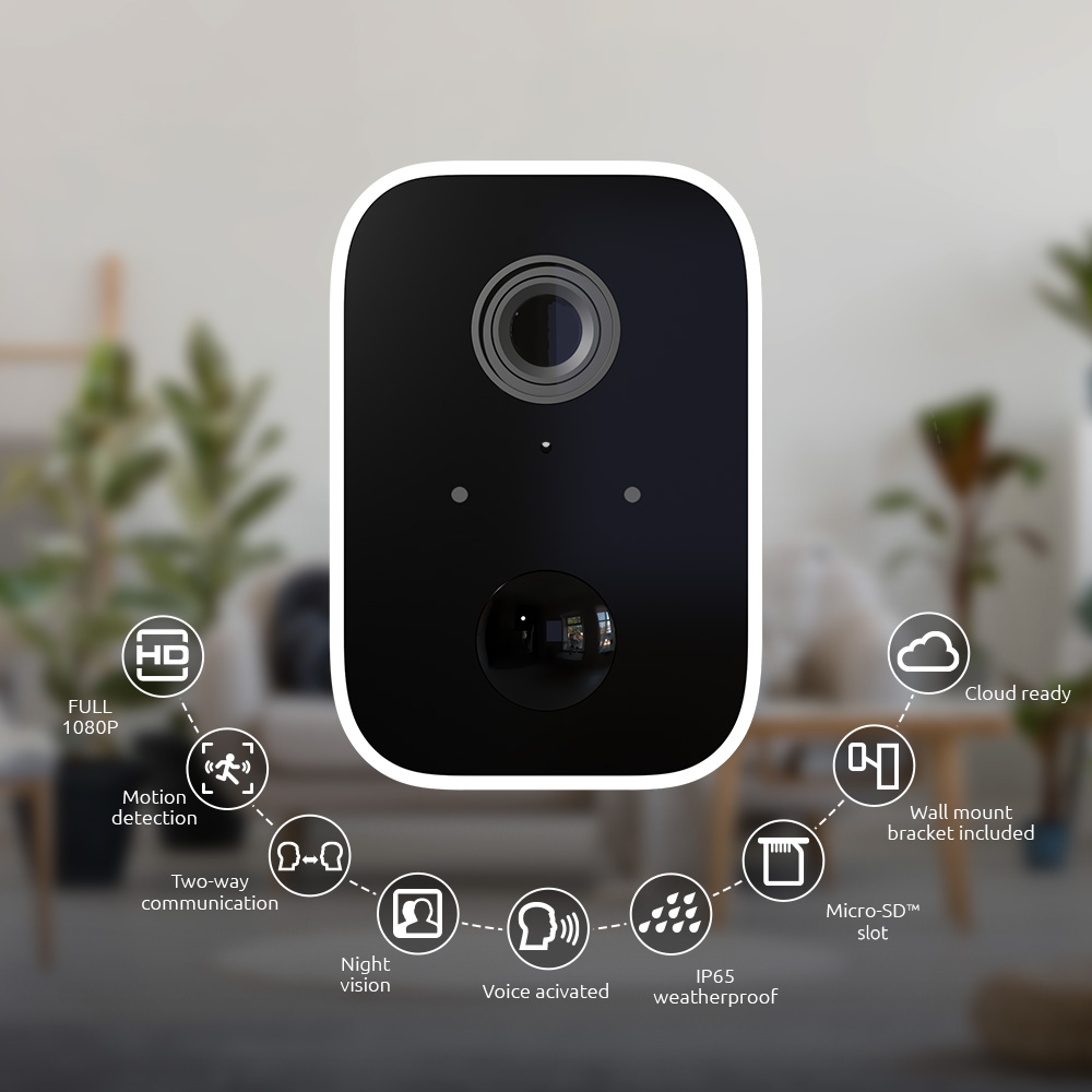 Nexxt - Smart Wi-Fi camera Indoor and outdoor