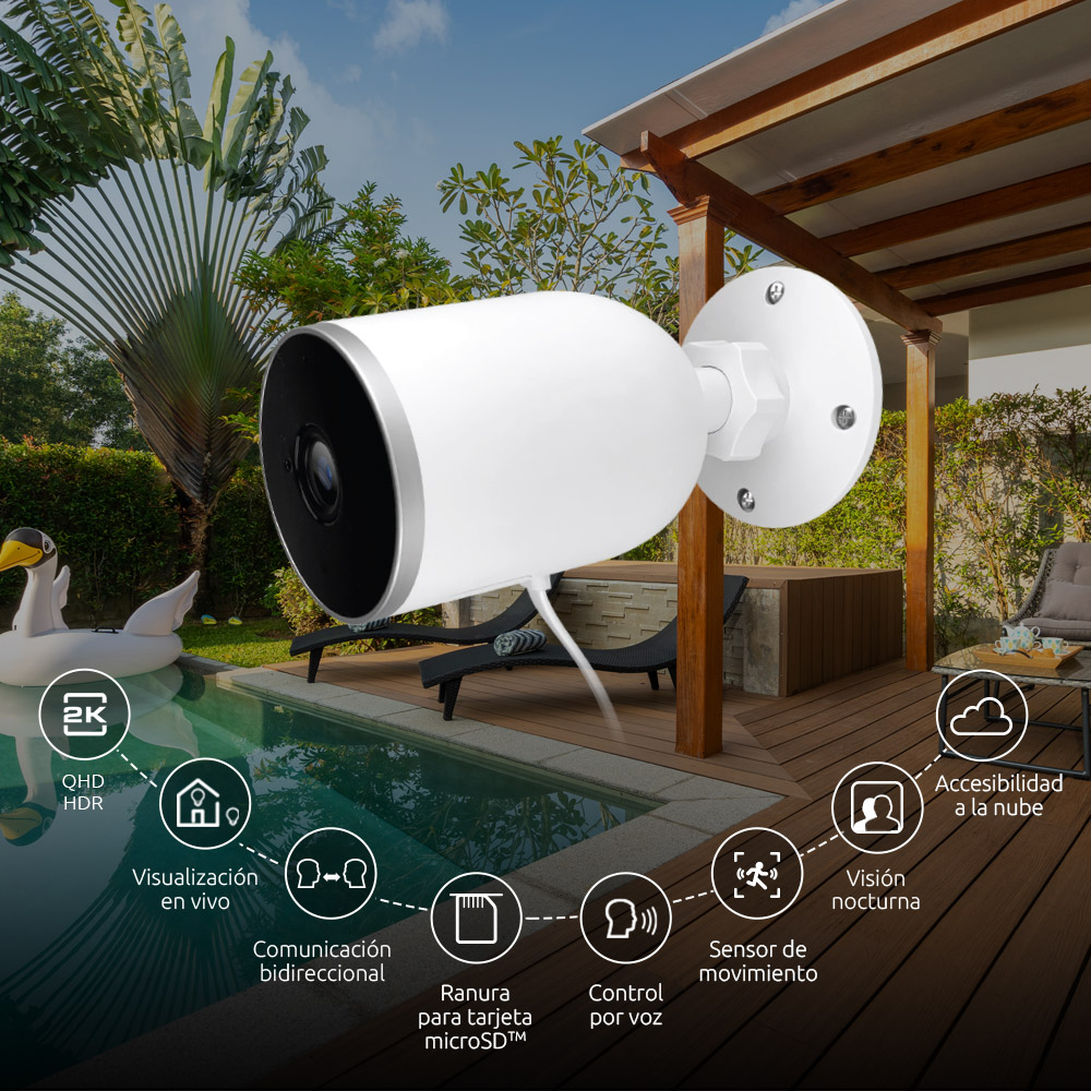 Nexxt - Network surveillance camera - wired