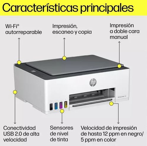 HP Smart Tank 580 - Impresora