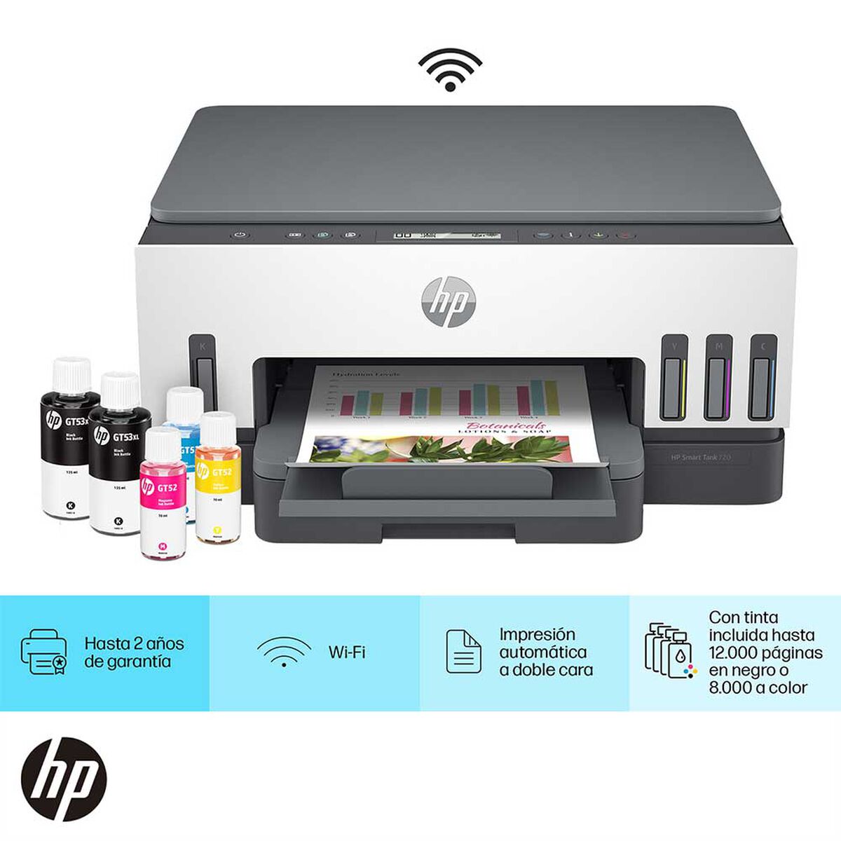 HP Smart Tank 720 AiO - Impresora