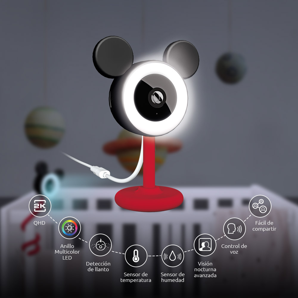Nexxt - Smart Wi-Fi® baby monitor