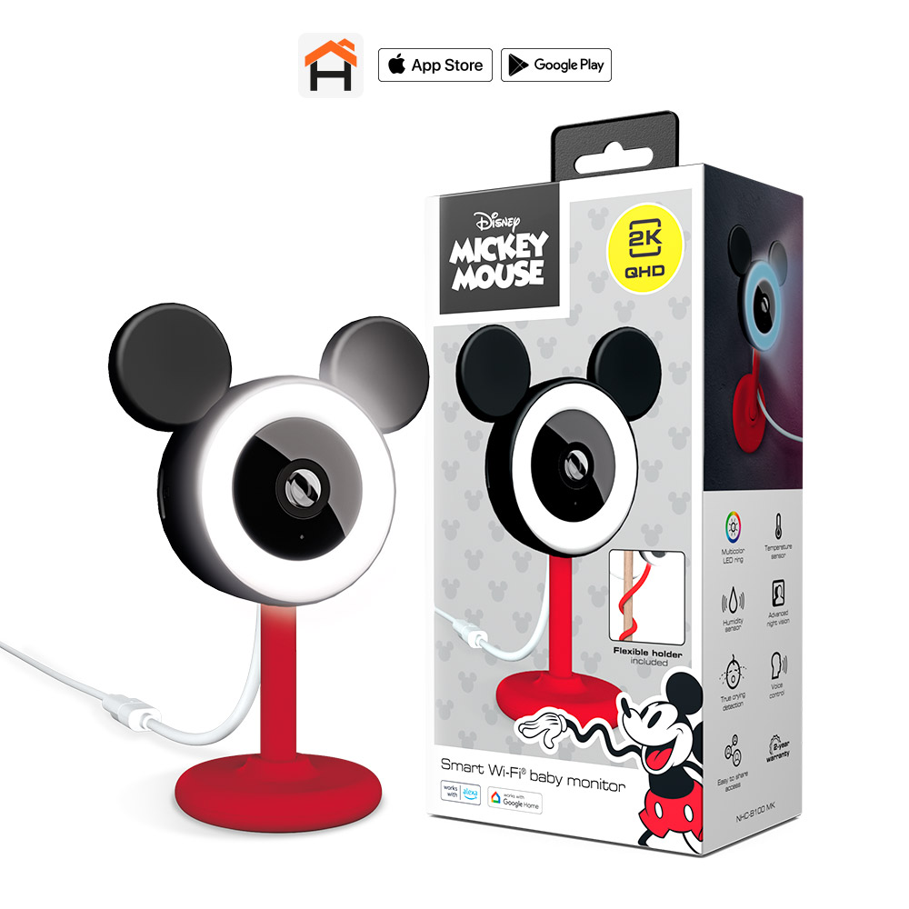 Nexxt - Smart Wi-Fi® baby monitor