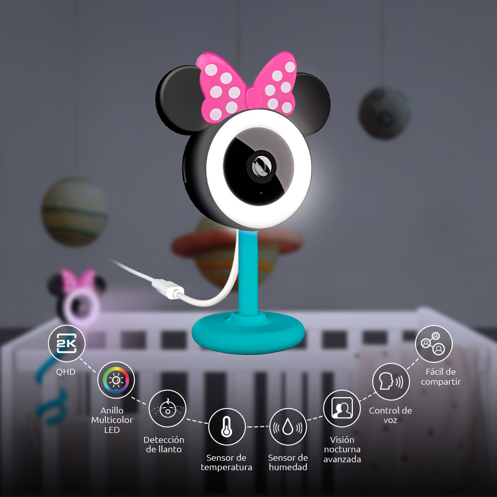 Nexxt - Smart Wi-Fi® baby monitor