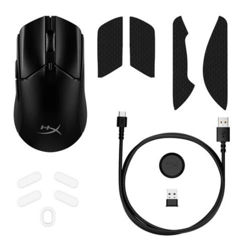 HyperX Pulsefire Haste 2 - Ratón - óptico negro