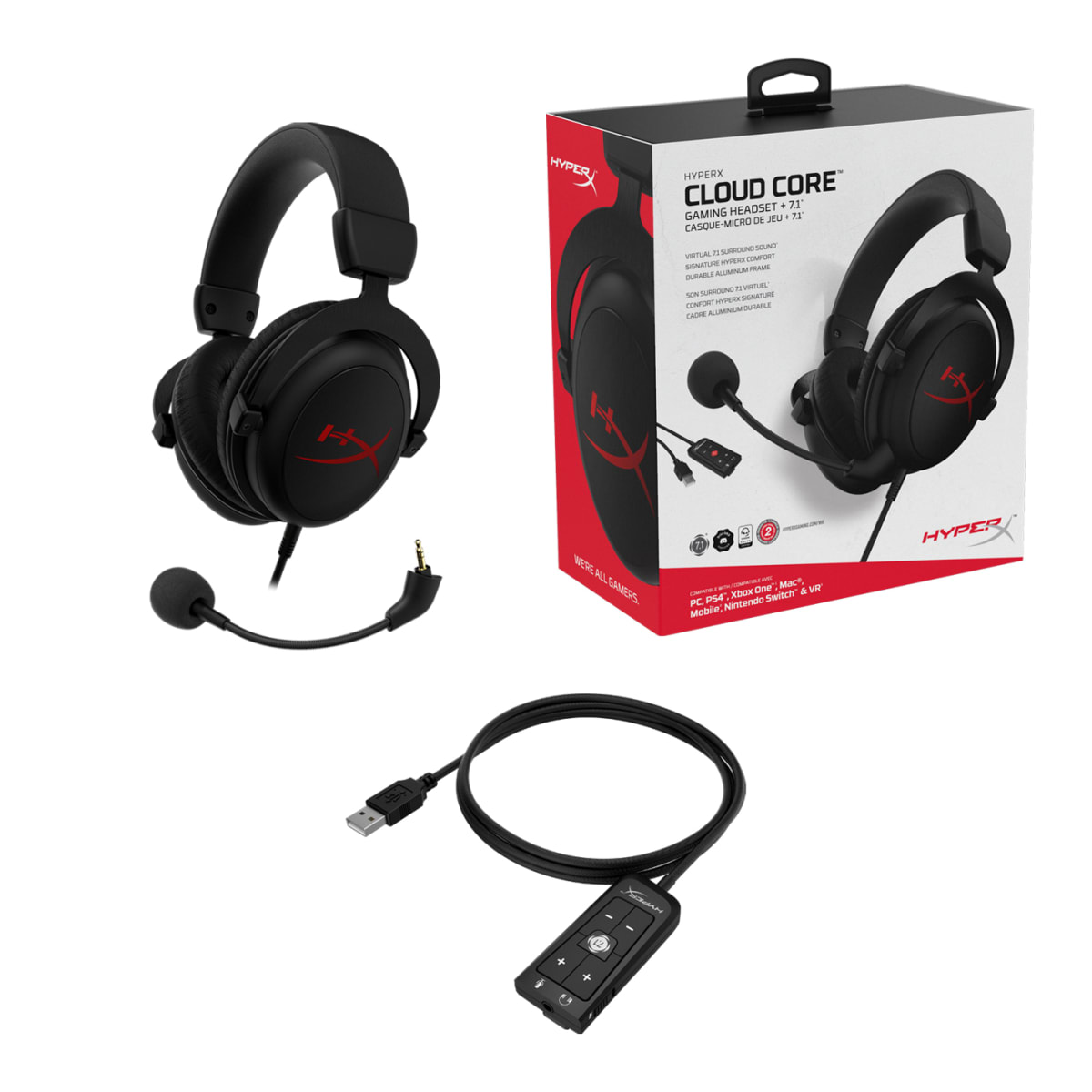 HyperX Cloud Core - Auricular