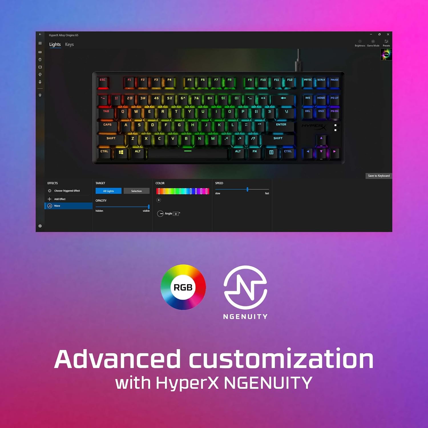 HyperX Alloy Origins Core - Teclado