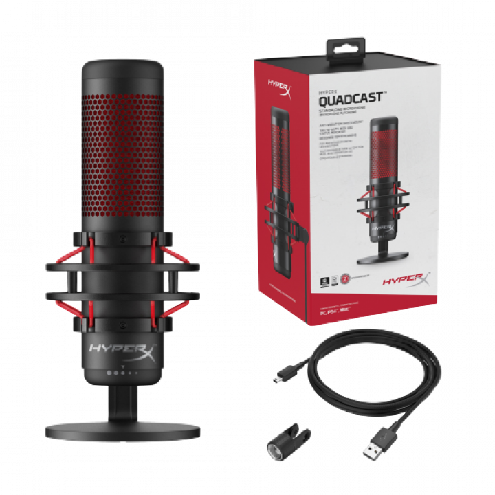 HyperX QuadCast S - Micrófono