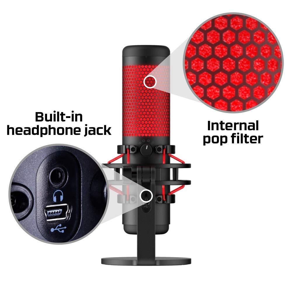 HyperX QuadCast S - Micrófono