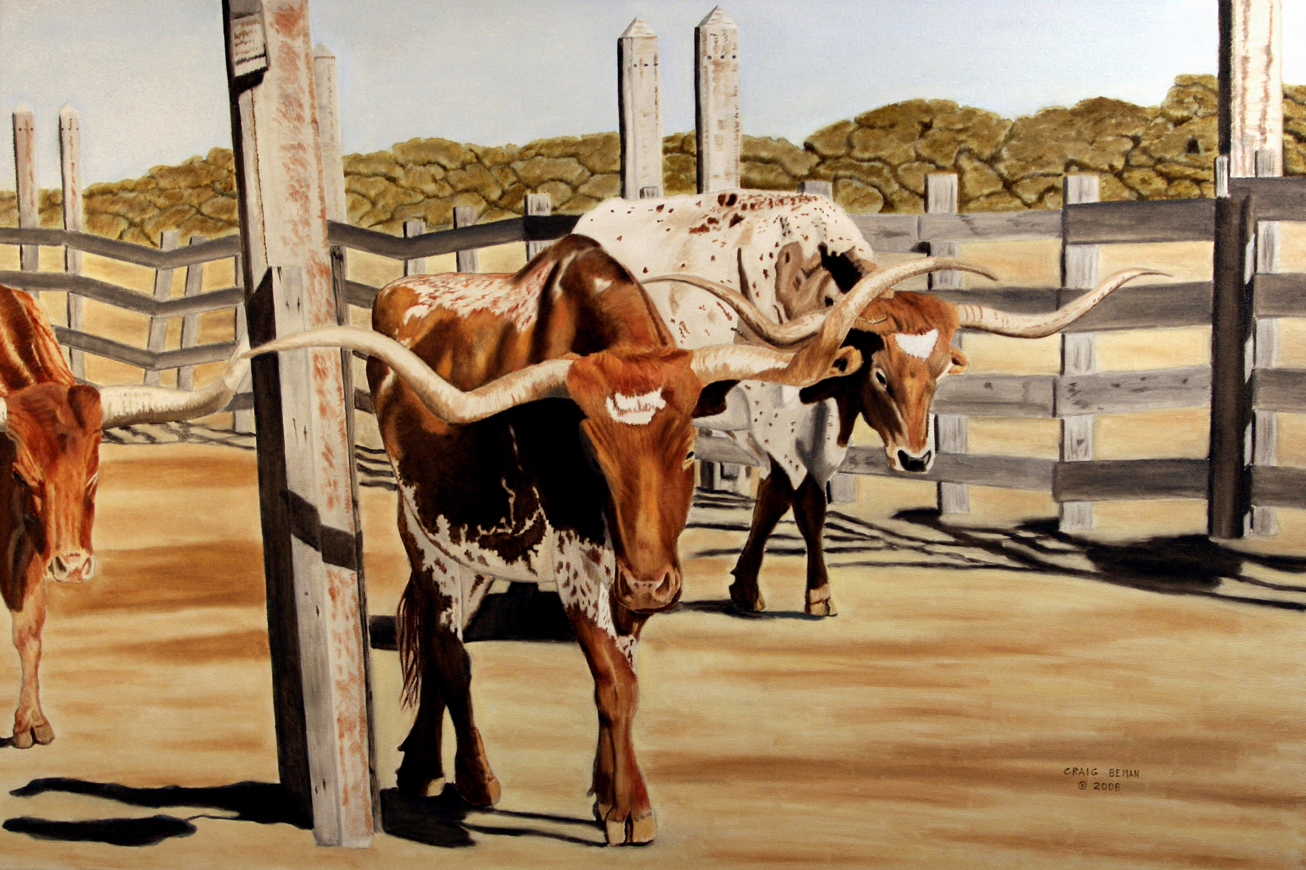 Headin' Out Original Oil on Canvas