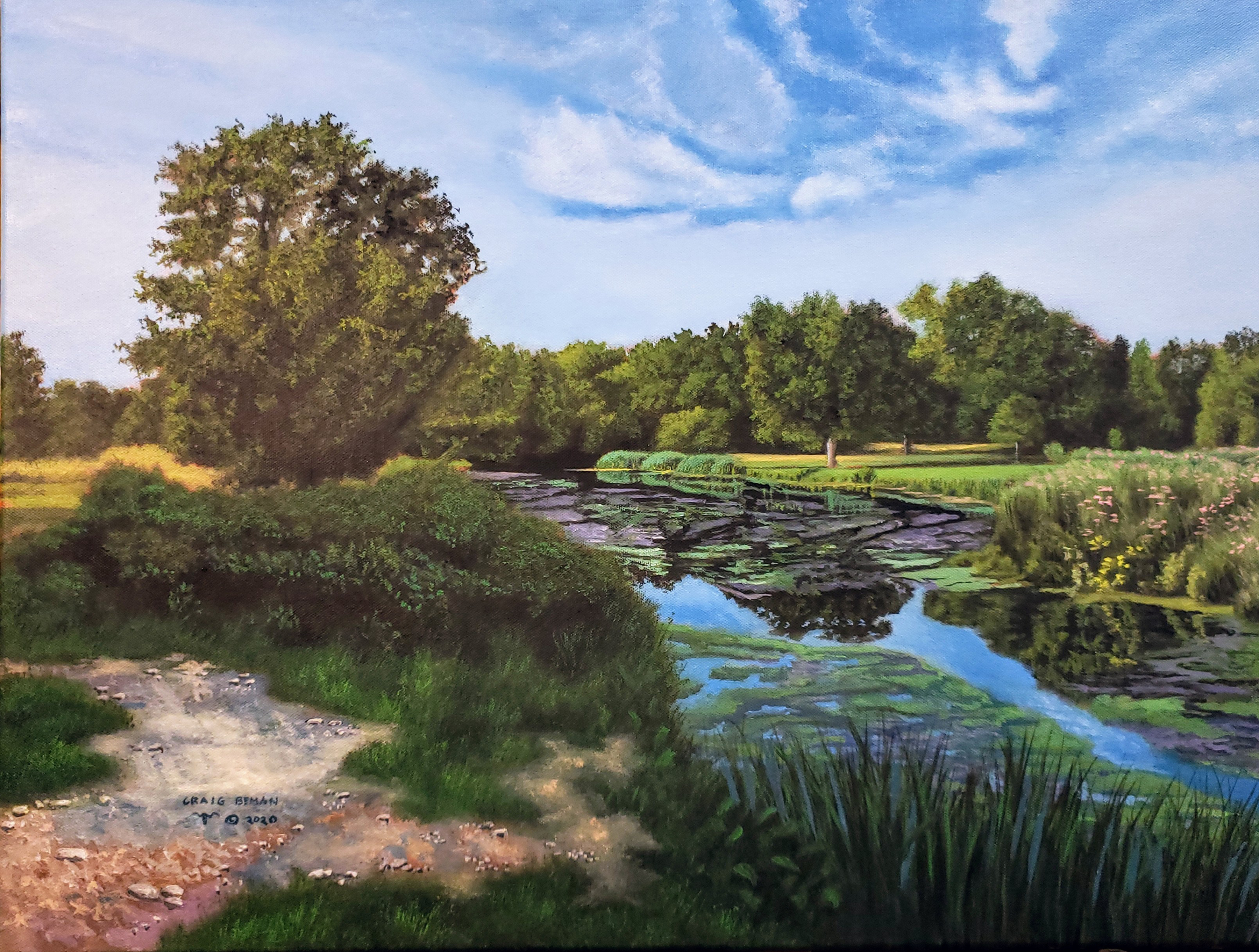 Serenity Original Oil on Canvas