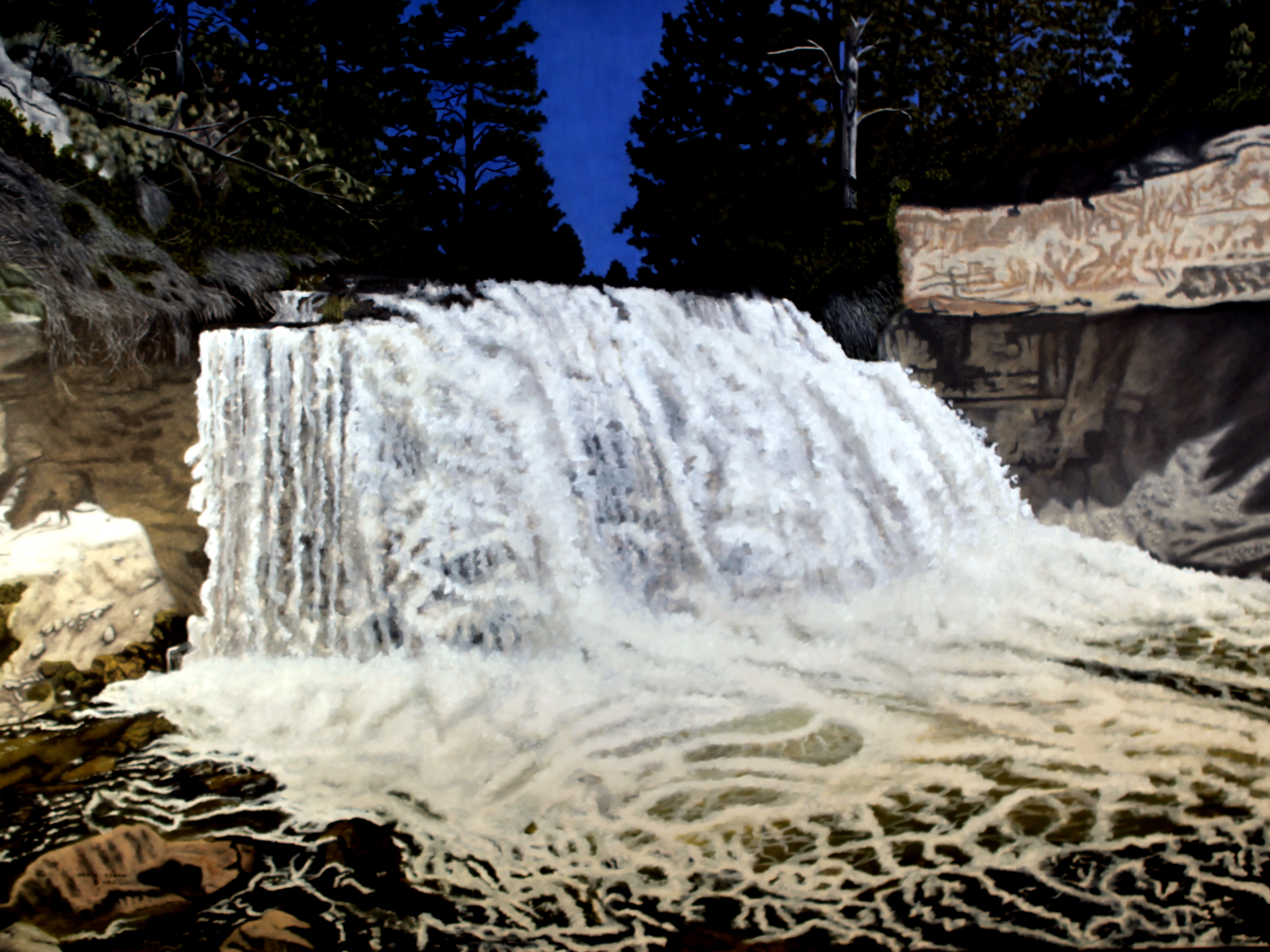 The Secret Gem Original Oil Painting