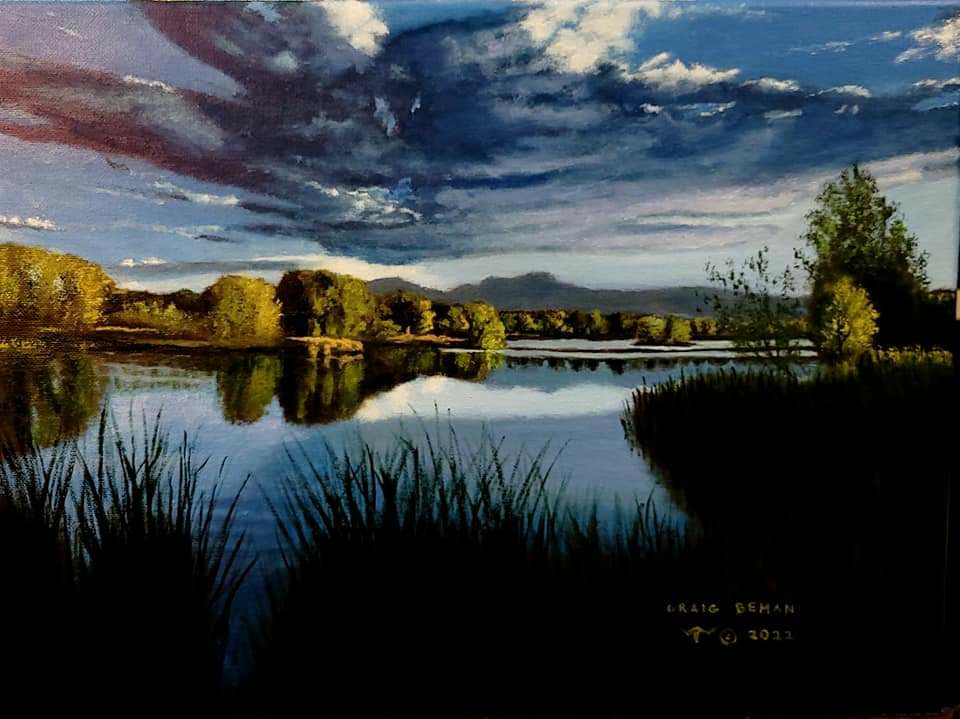 To Behold The Beauty of the Lord Original Oil on Canvas