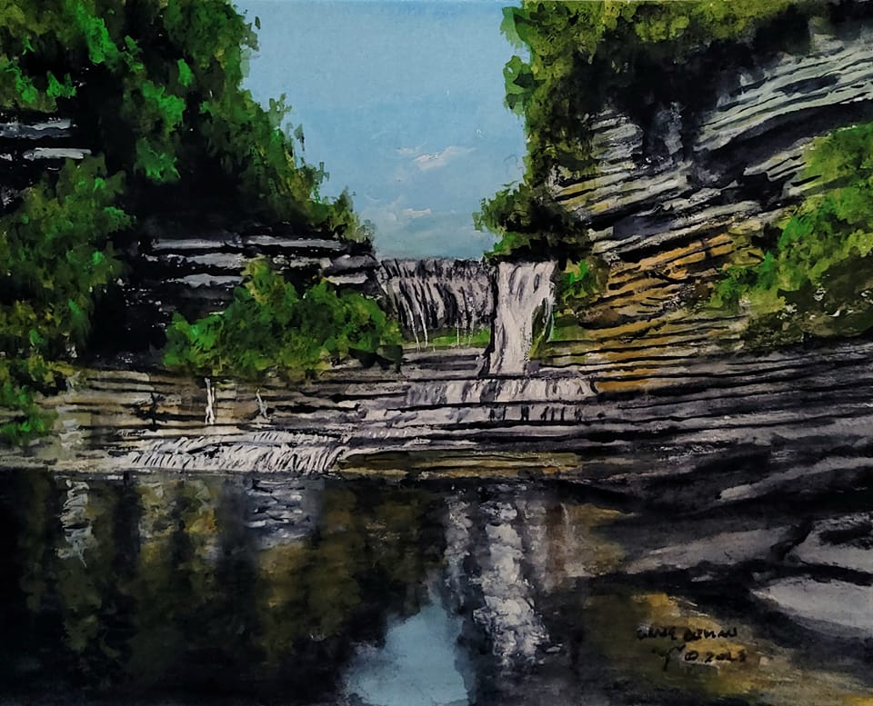 Resplendence Original Watercolor Painting