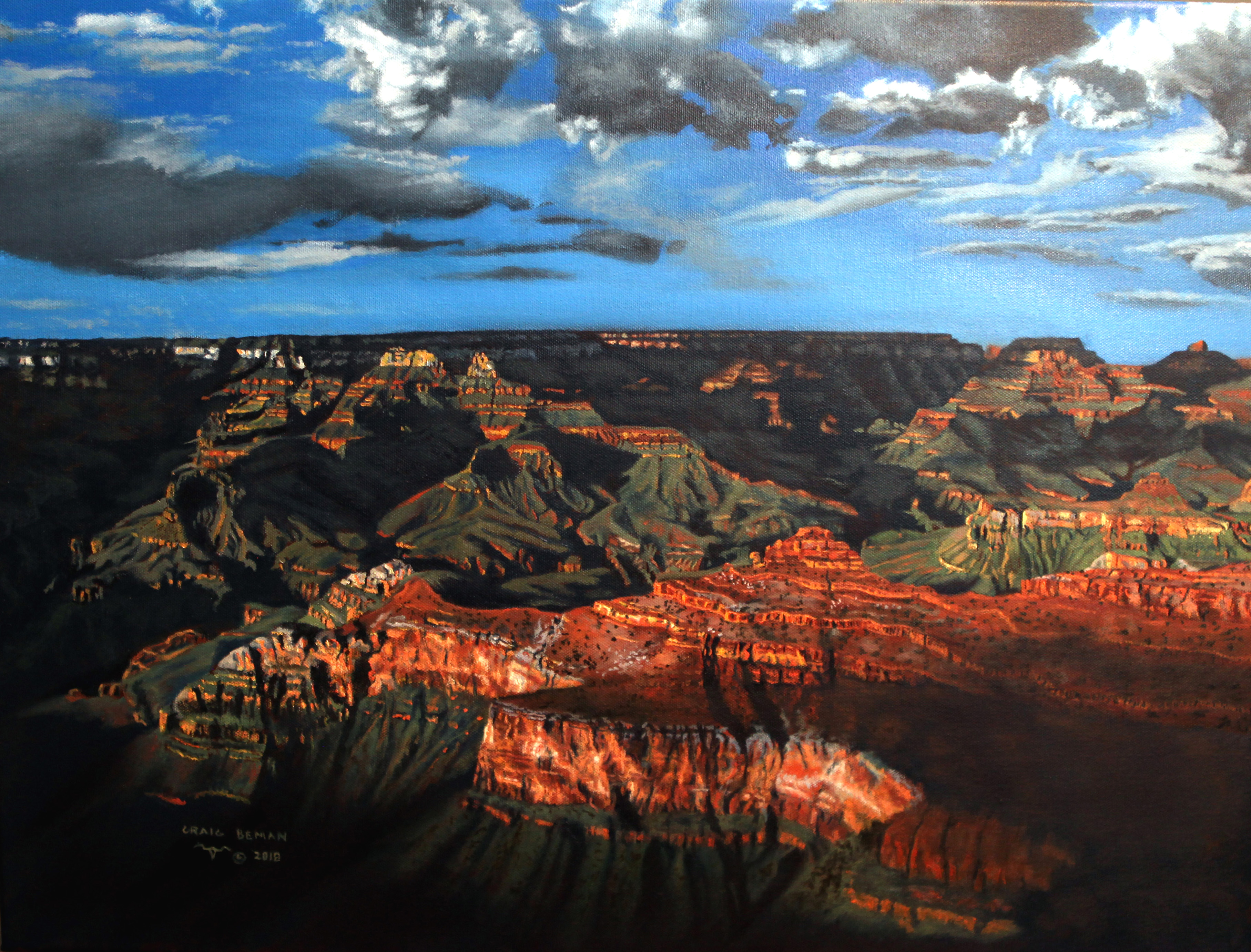 God's Testimony Original Oil on Canvas