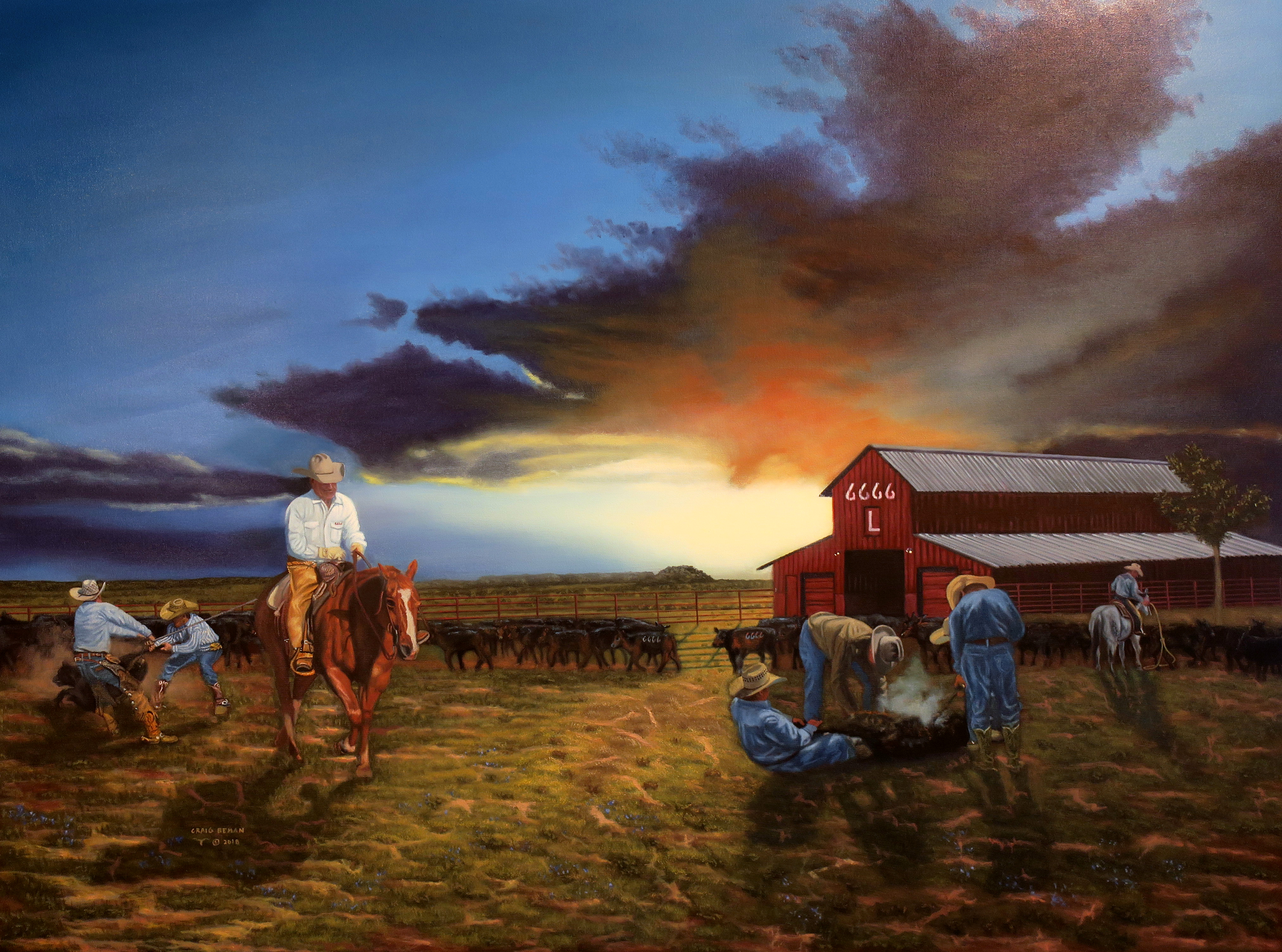 Another Day Original Oil On Canvas