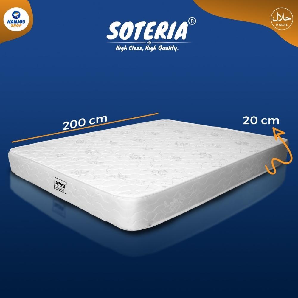 Soteria Kasur Springbed Matress Vakum Anti Nyeri Garansi 15Thn Kasur Roll Tebal 20cm Free Ongkir Deluxe Aerith Series