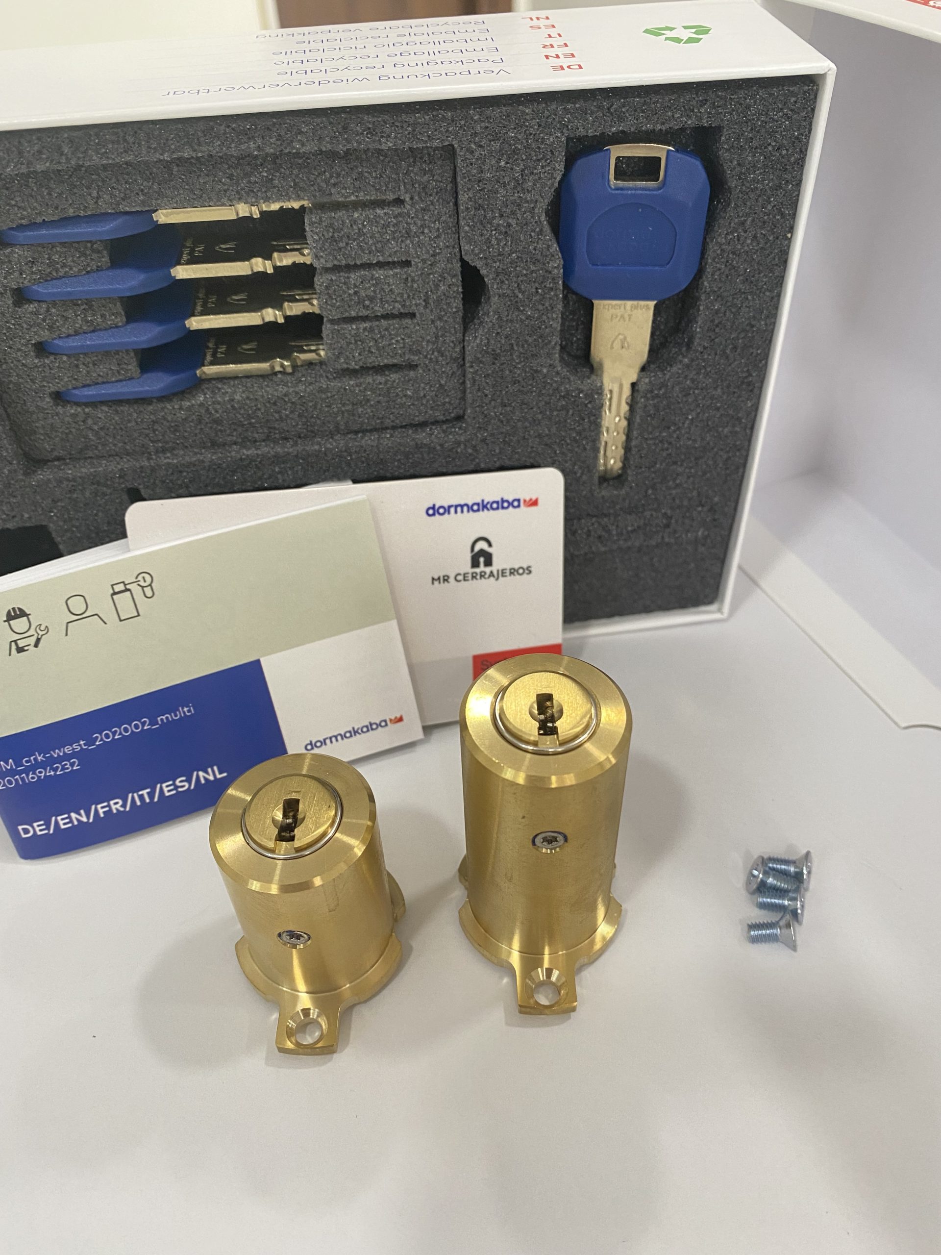 FICHET - Bombín KABA EXPERT PLUS Compatible Fichet 753