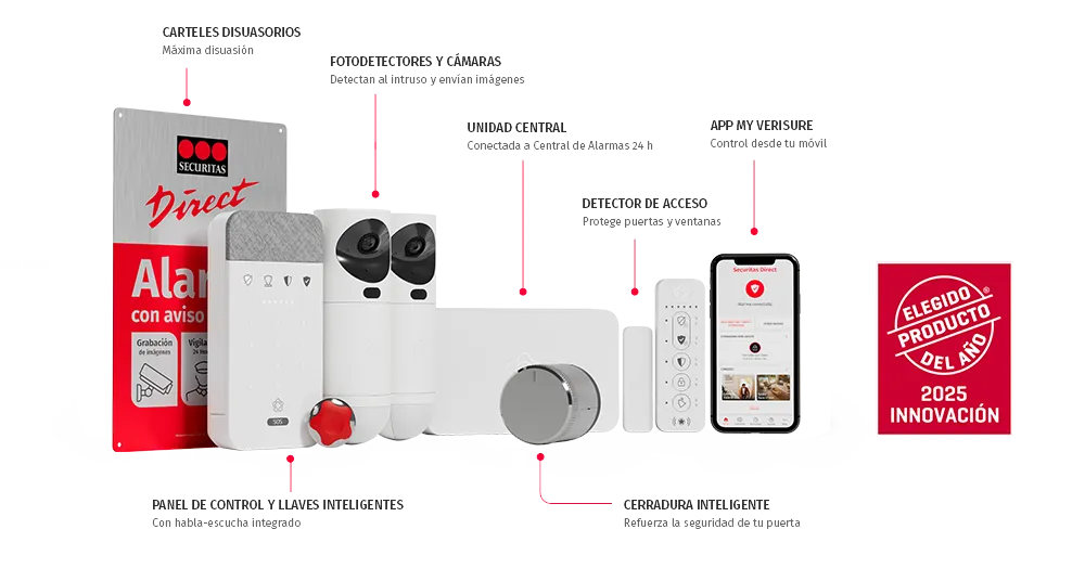 COLOBADOR OFICIAL SECURITAS DIRECT ALARMAS